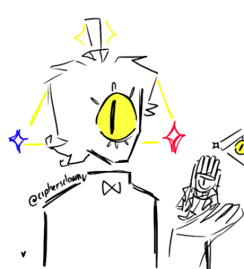 STANLEYPlNES's tweet image. zodiac falls doodles made in the magma of the euri server