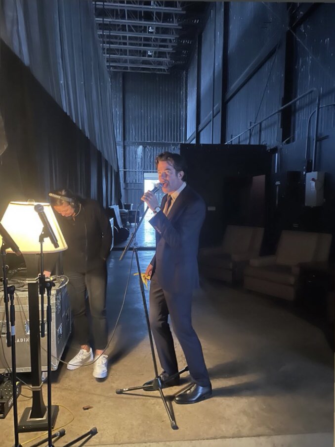mulaney_now's tweet image. John in Hinckley, MN on Friday #johnmulaney Photo by Dan Levy on Instagram
