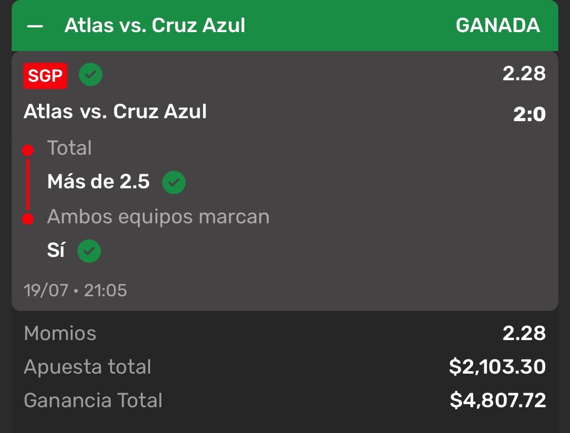 FarzaPicks's tweet photo. COBRAMOS EL PASO 3 DEL #RETODELMILLÓN QUE INICIAMOS CON $500
🤑🤑🤑🤑✅✅✅✅ VAMOOOOOS!!!!!
ESTÉN MUY ATENTOS, MAÑANA JUGAREMOS EL PASO 4
ACTIVEN NOTIFICACIONES
#LAFARZAPICKS #tipster #PlaydoitMx https://t.co/vdUhjfZuQy