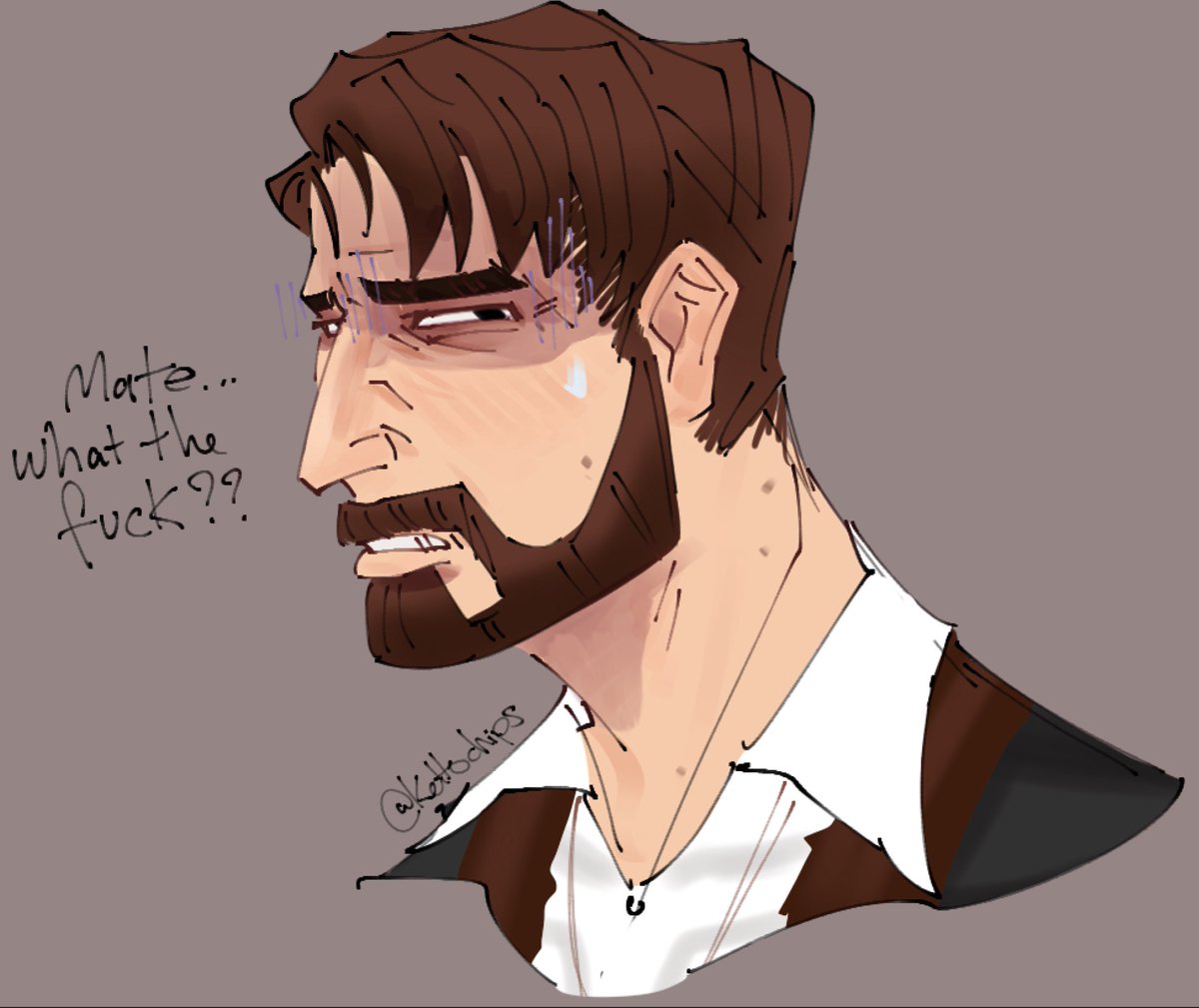 i’m struggling on one particular dorian art so i drew an annoyed dorian because of it

#DATEEVERYTHINNG #dateeverythinggame #dateeverythingdorian #doriandateeverything