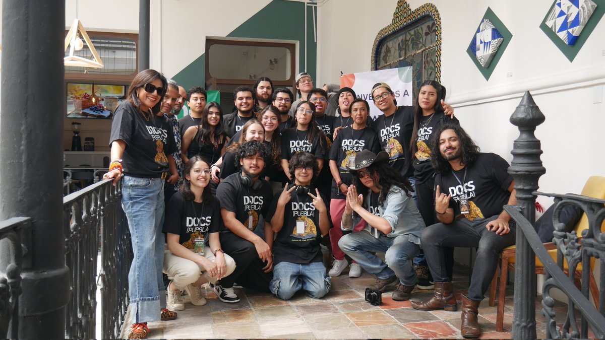 DocsMX's tweet image. Así vivimos el segundo día de #DocsPuebla2025. 🤩
Y todavía queda mucho por ver.