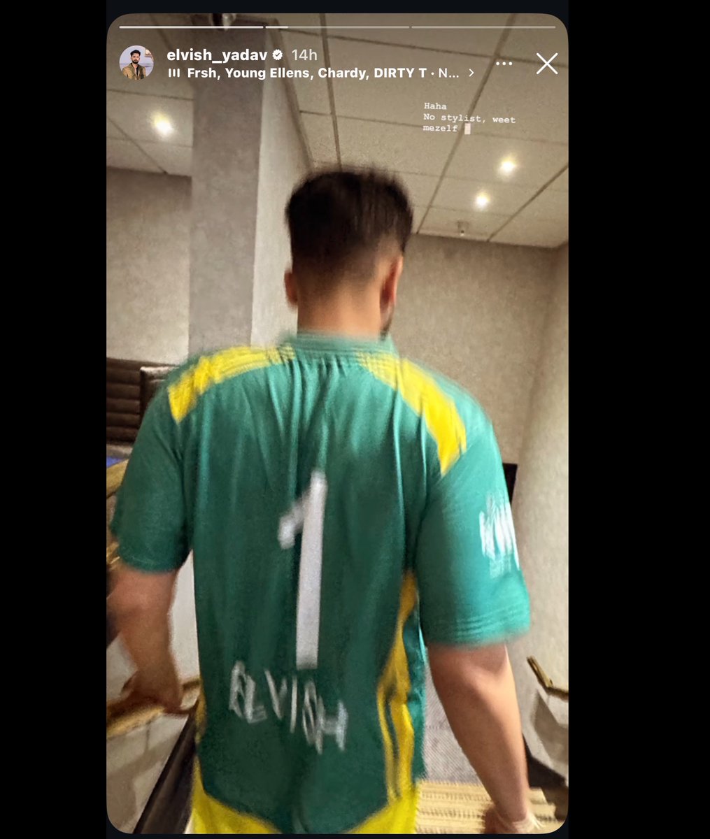 Wtf !!

Was #ElvishYadav really cheering for Pakistan for the upcoming ind-pak legends match ??