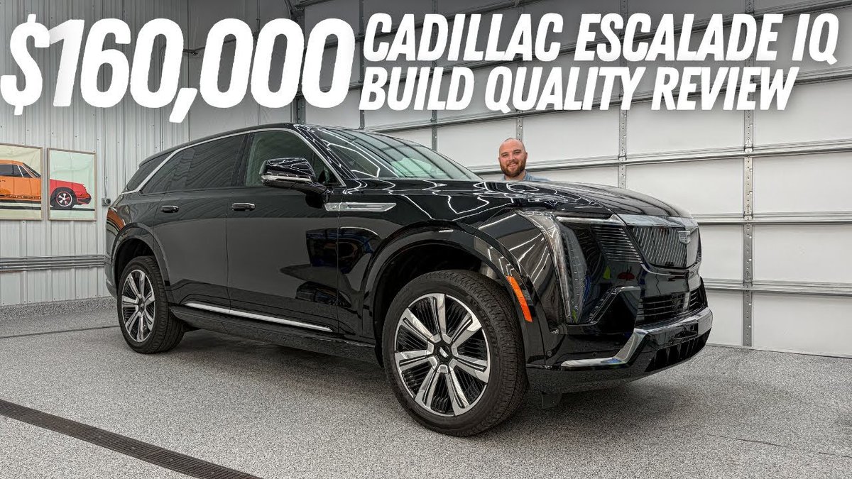 Out_of_Spec's tweet image. $160,000 Cadillac Escalade IQ Build Quality Review - Luxury EV With Surprisingly Cheap Materials
youtu.be/XUv1HzW12UQ
ft. @OutofSpecDetail
