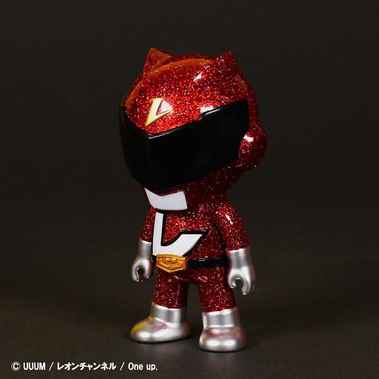 レオンチャンネル ソフビ レオンレッドカラー レッド発売から1周年！初の48シール付き限定カラーソフビが発売