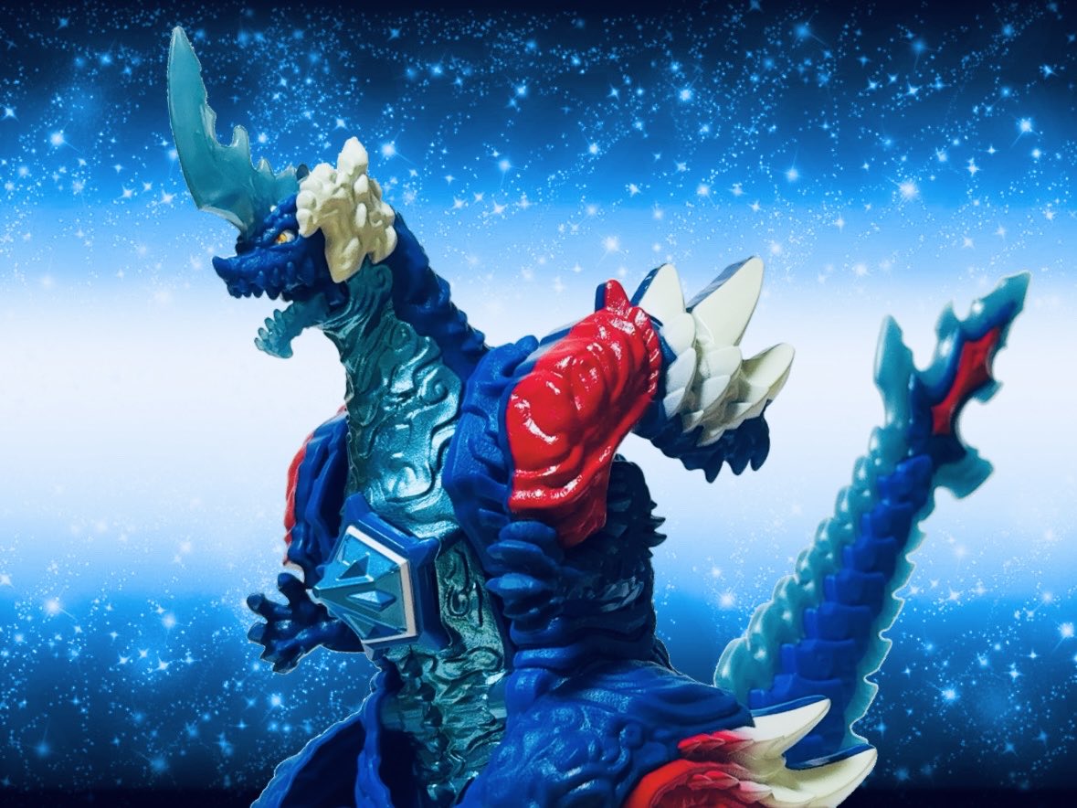 yusakirano's tweet image. オメガの頼もしい味方怪獣
メテオカイジュウ レキネス