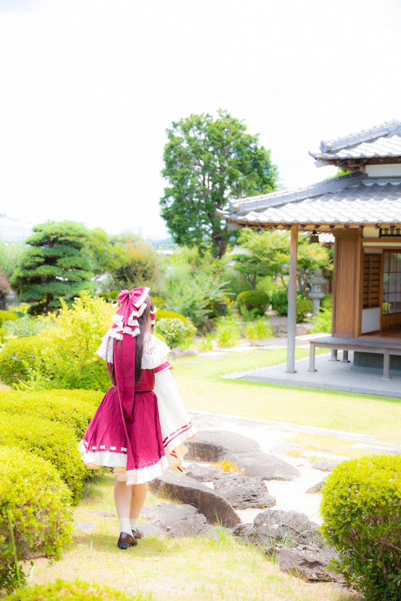 AMchan_da's tweet image. #0713東方永夜抄コスプレ併せ

📸：さとりんさん(@satorin2525 )