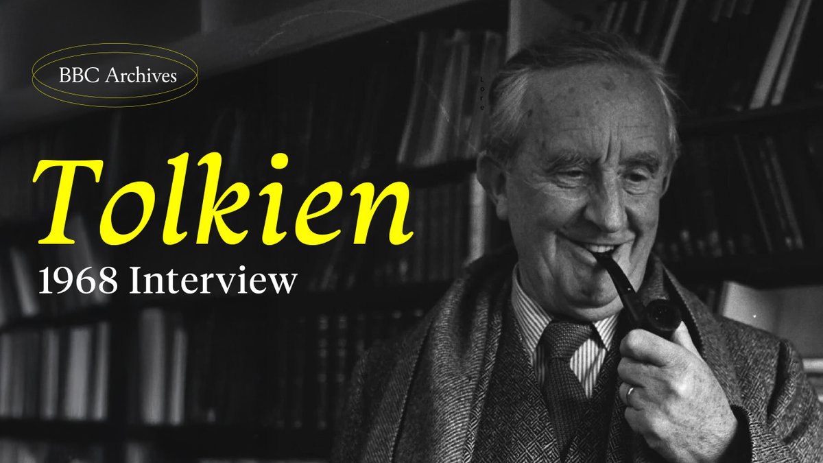 TolkienWonder's tweet image. I love watching Tolkien talk...
You can see so much of his personality.
👉 youtu.be/3oSD9nnXBEs