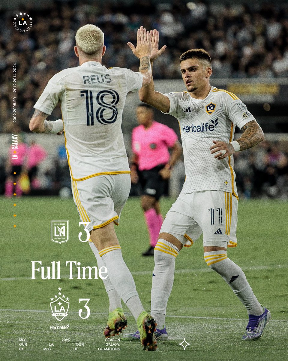 LAGalaxy's tweet photo. That was crazy https://t.co/naZHdnE9vg