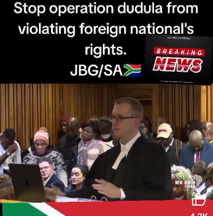 PatrioticMedia1's tweet image. NGO'S WANT DUDULA SHUT DOWN
@KopanangAfrica wants Operation Dudula to be stopped from blocking illegal immigrants from accessing free healthcare in South Africa.