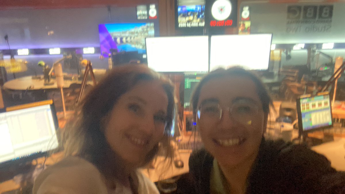 It’s a wet and windy morning but I’m here with producer Matt to brighten your Sunday morning across <a href="/BBCCornwall/">BBC Cornwall</a> <a href="/BBCDevon/">BBC Devon</a> 6-10AM 📻
Hope you can join me - play The Connector after 08.30