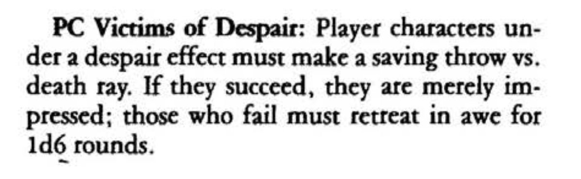 Zacctastic's tweet image. From the weapon mastery rules in the RC. This always makes me chuckle. “I am merely impressed by your skill with a blade, knave!