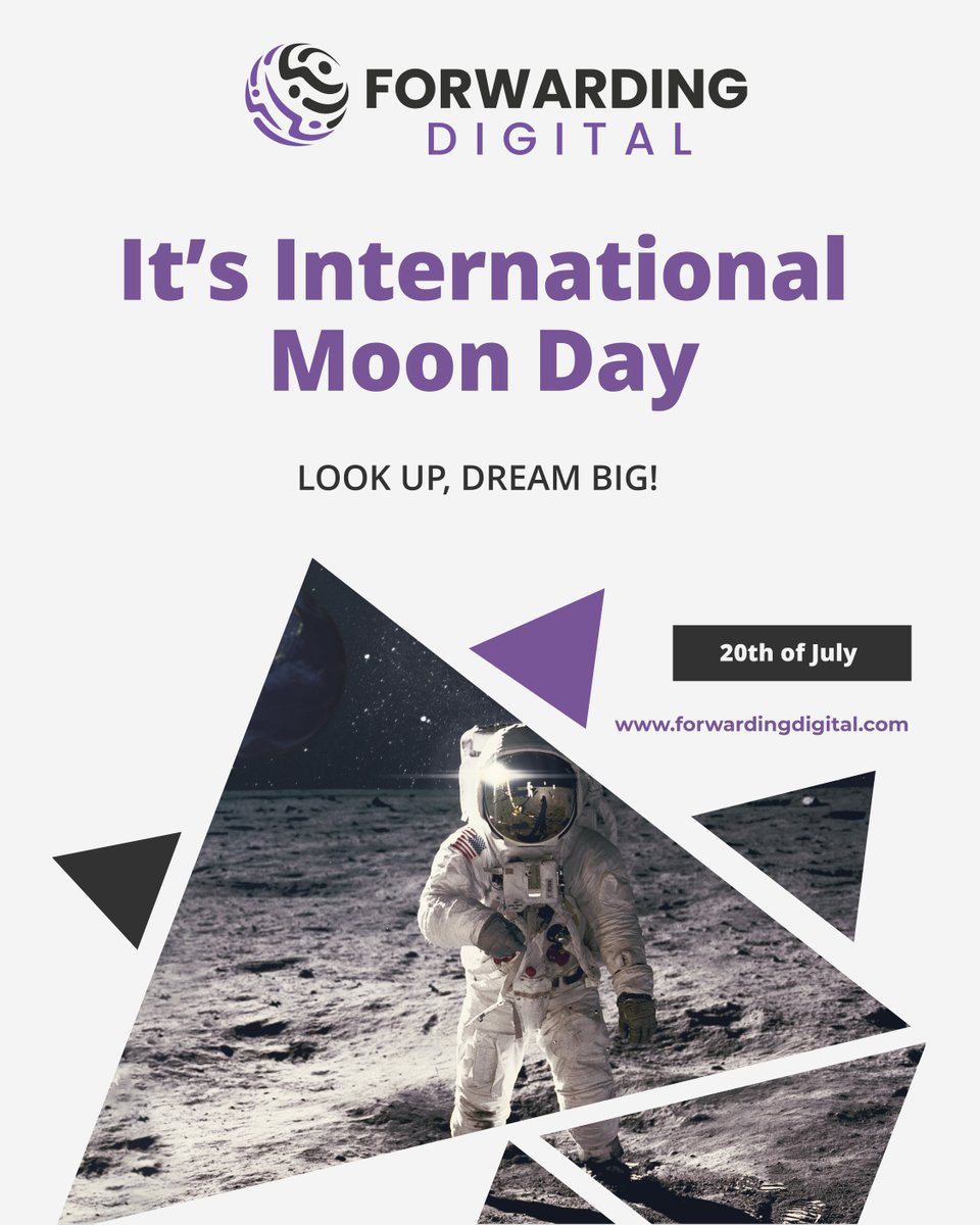 It's International Moon Day - Look up, dream big!
#ForwardingDigitial #cdssoftware #freightsoftware #Internationalmoonday
forwardingdigital.com