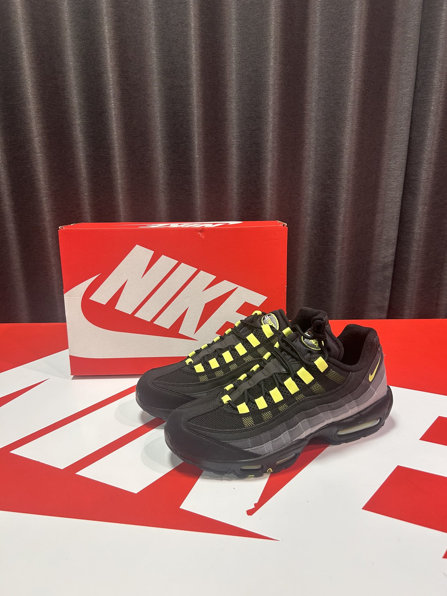 日本未入荷!★AIR MAX 95 ESSENTIAL 'BLACK NEON' Nike Air Max 95 Black Neon - Buy at Hypeneedz