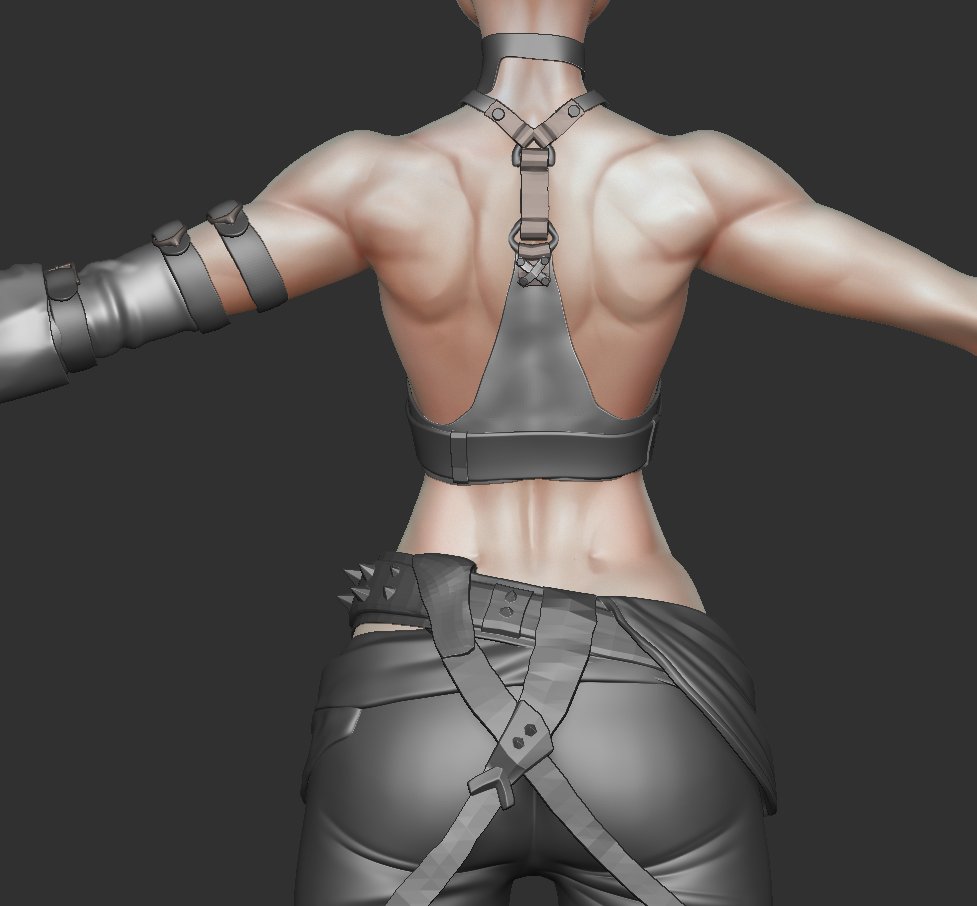 sergiogGonzoM's tweet image. Slowly but surely, I think I only need to make the mesh base of the boots and then start adding sculpted details so I can color them in Substance Painter using High Model Baked Normals.