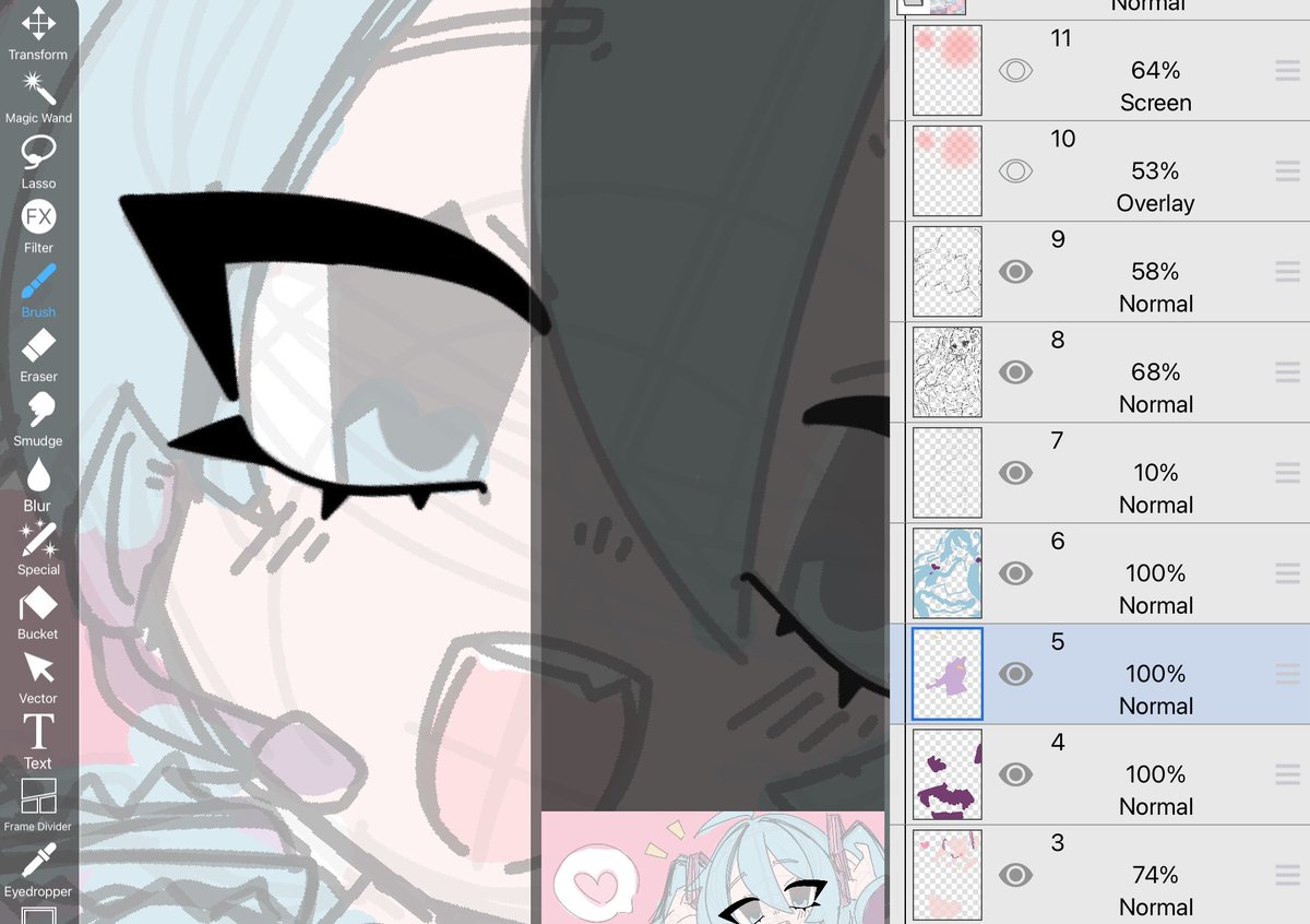 bearypure's tweet image. I haven't made a full illustration piece in a LONG time, and I feel like I've grown SO MUCH since then! incoming #hatsunemiku ... if I can bring myself to draw her hands bro.. 🤬💀😭 #sketch #skeb #illustration