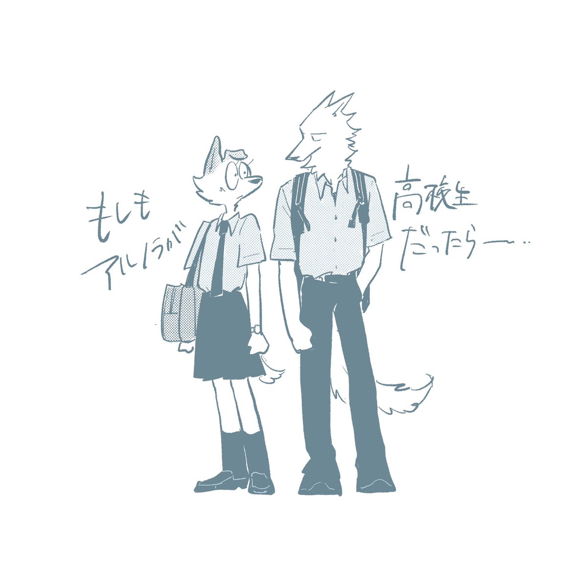 loilo_age5's tweet image. 🔹🔷

#イラスト
#おもいこみのノラ