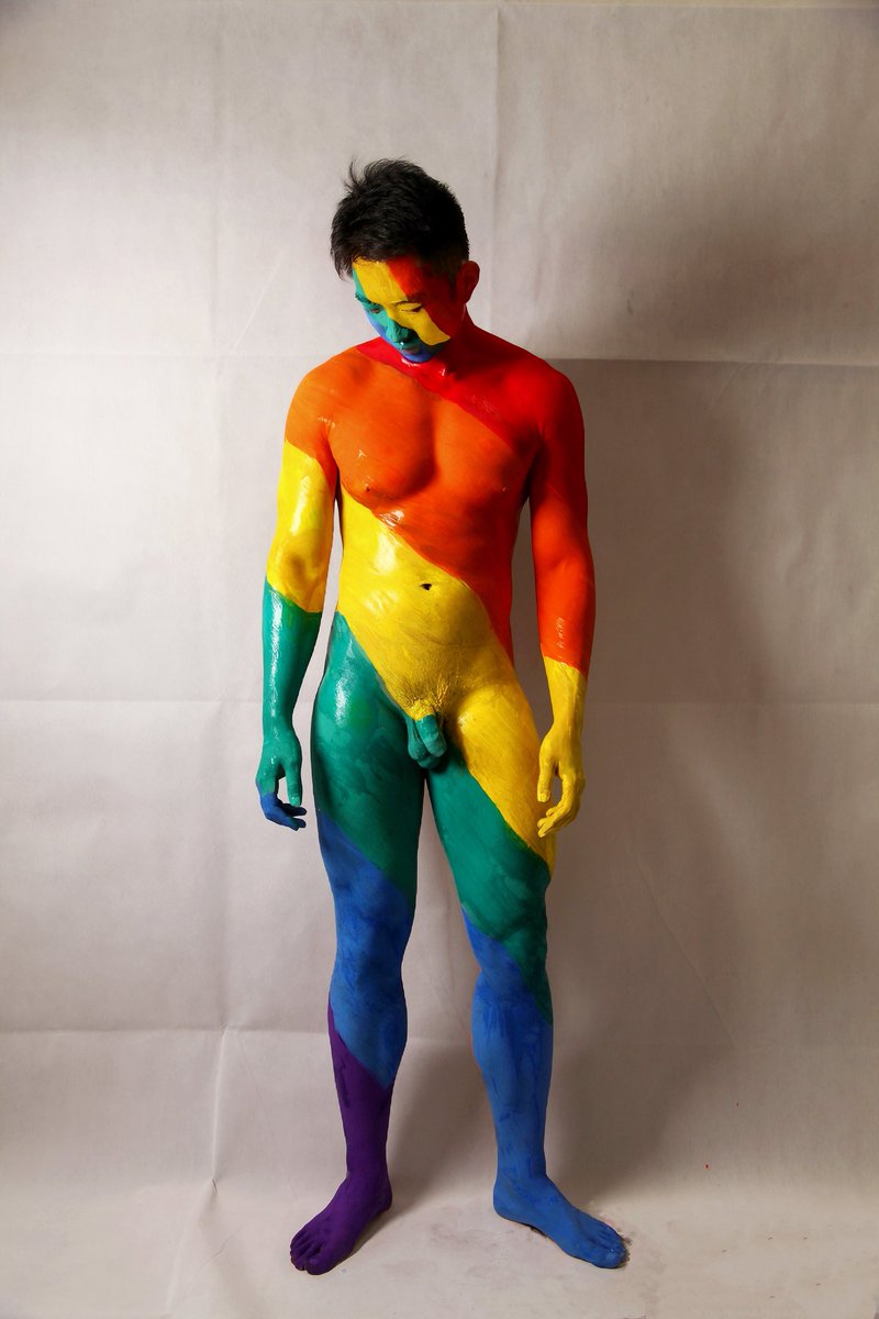 人体彩绘作品欣赏#MRTOP