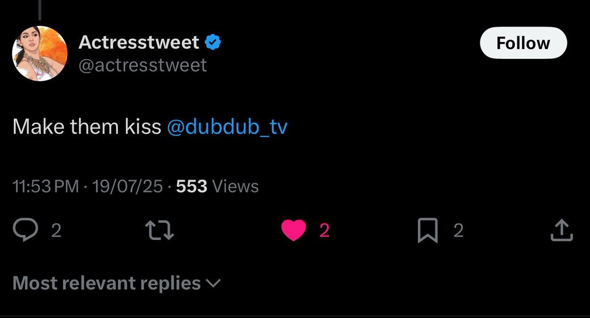 allthingabsurd's tweet image. New Twitter Trend: Post any two humans in one frame and five bots + two unhinged users will yell “MAKE THEM KISS!!” like it’s a hostage situation.
@dubdub_tv