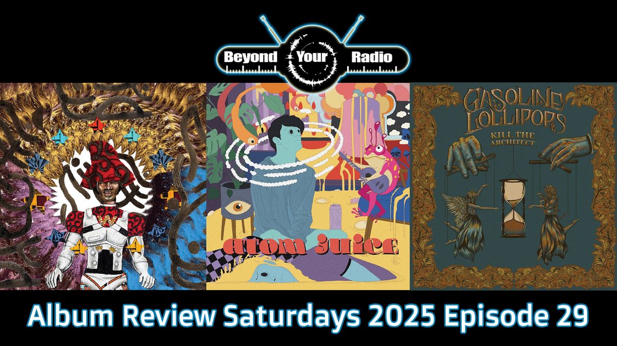 beyondyourradio's tweet image. It&apos;s Album Review Saturdays 2025 Ep29!🎼😎 Mark dives into [WITCH] We Intend To Cause Havoc, @HEAVYPSYCHSOUND &apos;s  Atom Juice + @GasPops &quot;Kill the Architect&quot;  🎤🎧 Click YouTube link = (4) reviews, including Gaupa&apos;s  &quot;Fyr&quot; + more!🔥🎧 beyondyourradio.com/album-review-s…