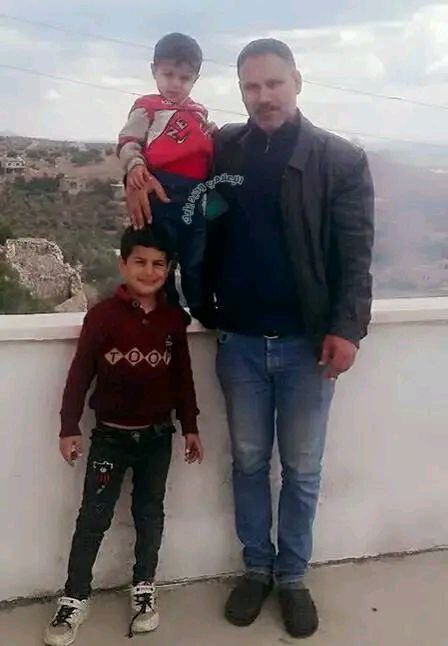 AlawiteEcho's tweet image. #Hama: Unknown gunmen stormed a house in the town of #Jedrin in the western Hama countryside and shot an Alawite man and his 9-year-old son, killing them instantly.