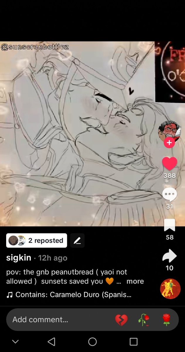sunscrenbottlez's tweet image. I have NEVER kicked my feet so hard and giggling after seeing my art getting recognized in tiktok