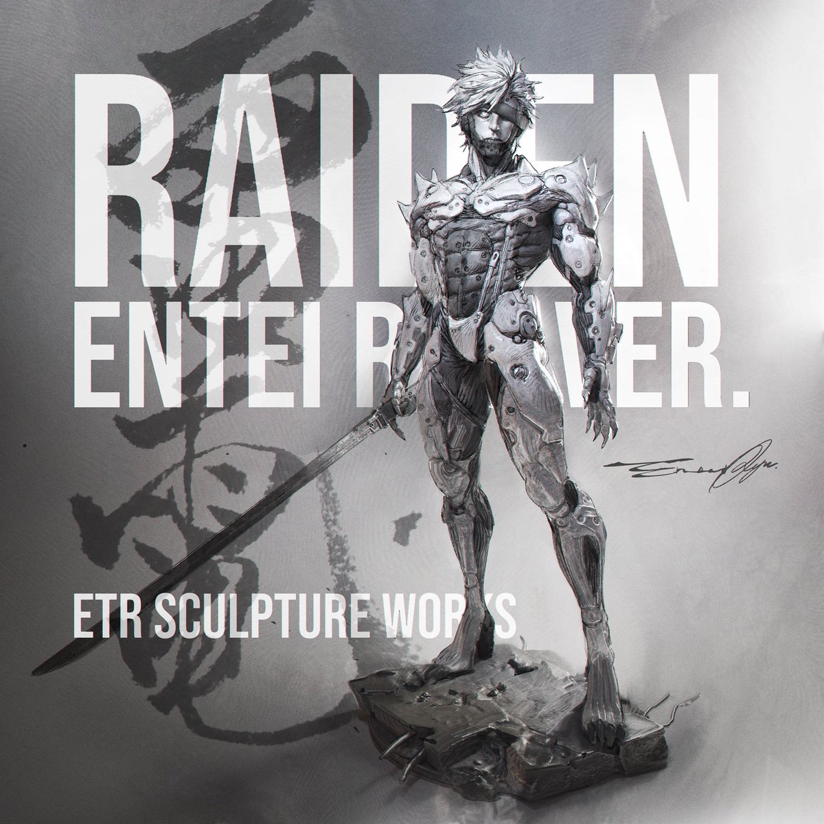 BadZrlwt's tweet image. 『RAIDEN』
ワンフェス ⚡️5-08-03
ガレージキット
1/6、30cm
メタル製刀パーツ、台座付き
イラストカード入り
#WF2025夏 #MetalGear
