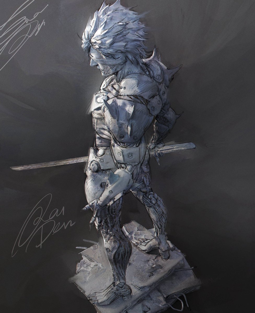 BadZrlwt's tweet image. 『RAIDEN』
ワンフェス ⚡️5-08-03
ガレージキット
1/6、30cm
メタル製刀パーツ、台座付き
イラストカード入り
#WF2025夏 #MetalGear