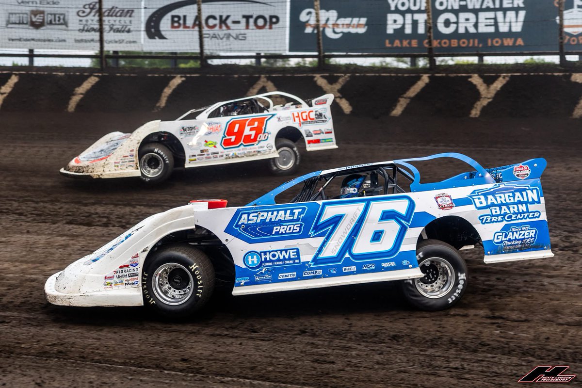 Trouble on lap 29 of the Silver Dollar Nationals sent the #93 into the infield tonight at <a href="/HusetsSpeedway/">Huset's Speedway</a> and <a href="/carsonferguson/">Carson Ferguson</a> was unfortunately relegated to a 22nd place finish in the $75,000 to win contest.  Just wasn't our weekend, but we will keep digging.

📸 Heath Lawson