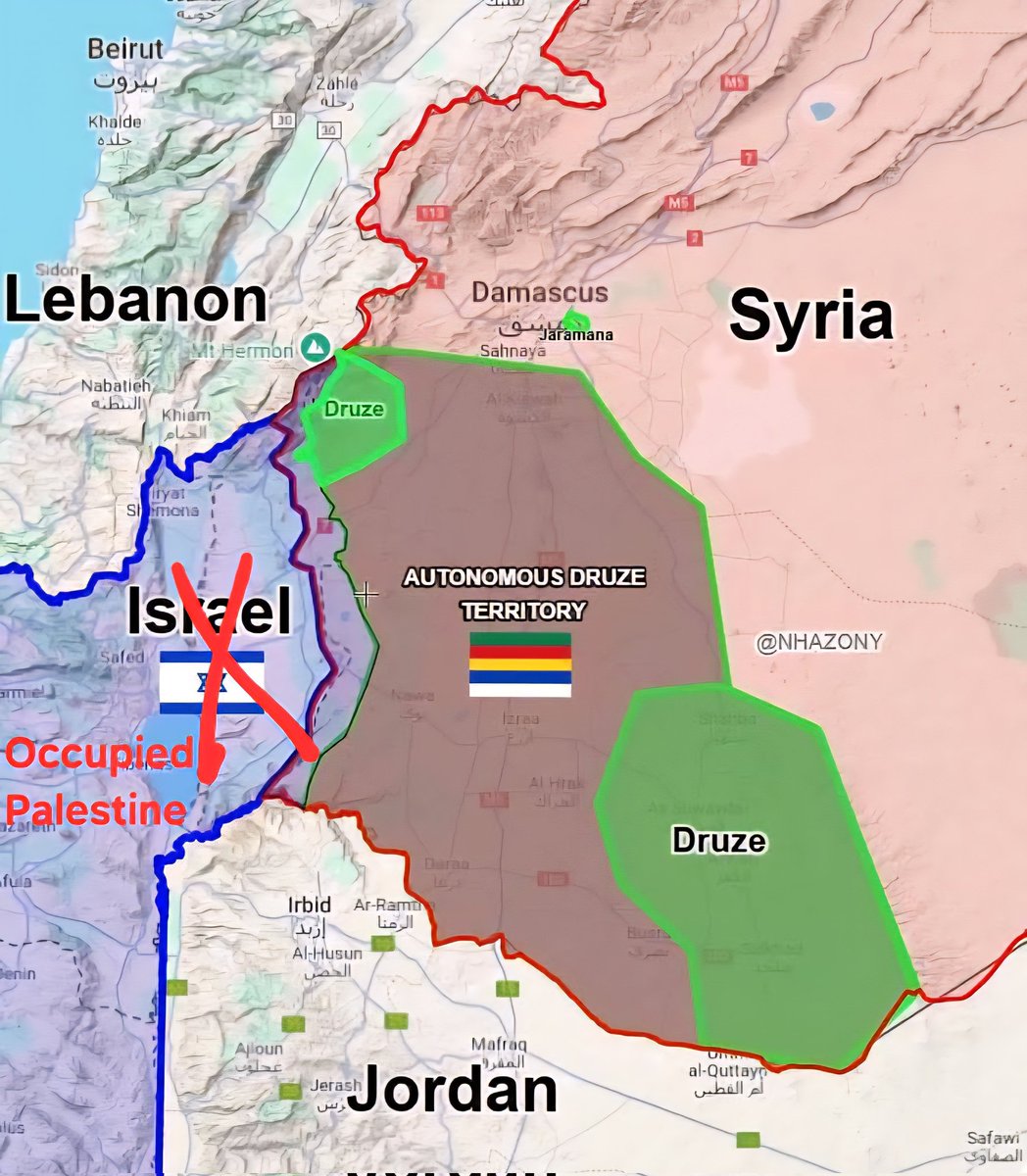 Jangan percaya bahwa Geng Teroris Jolani  membantai Druze karena Druze didukung oleh Israel. 

Teroris ini membantai semua kelompok minoritas selama lebih dari satu dekade. 

Jika pembantaian itu karena dukungan Israel atas Druze, kenapa Geng Teroris Jolani tidak berperang