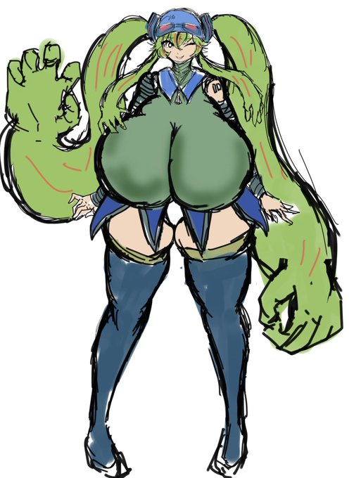 skeb リクエストいただいたお題のラフ絵描き描き…… 