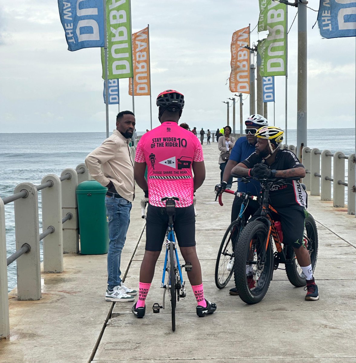 Best of luck to everyone doing #Amashova today. 🚲