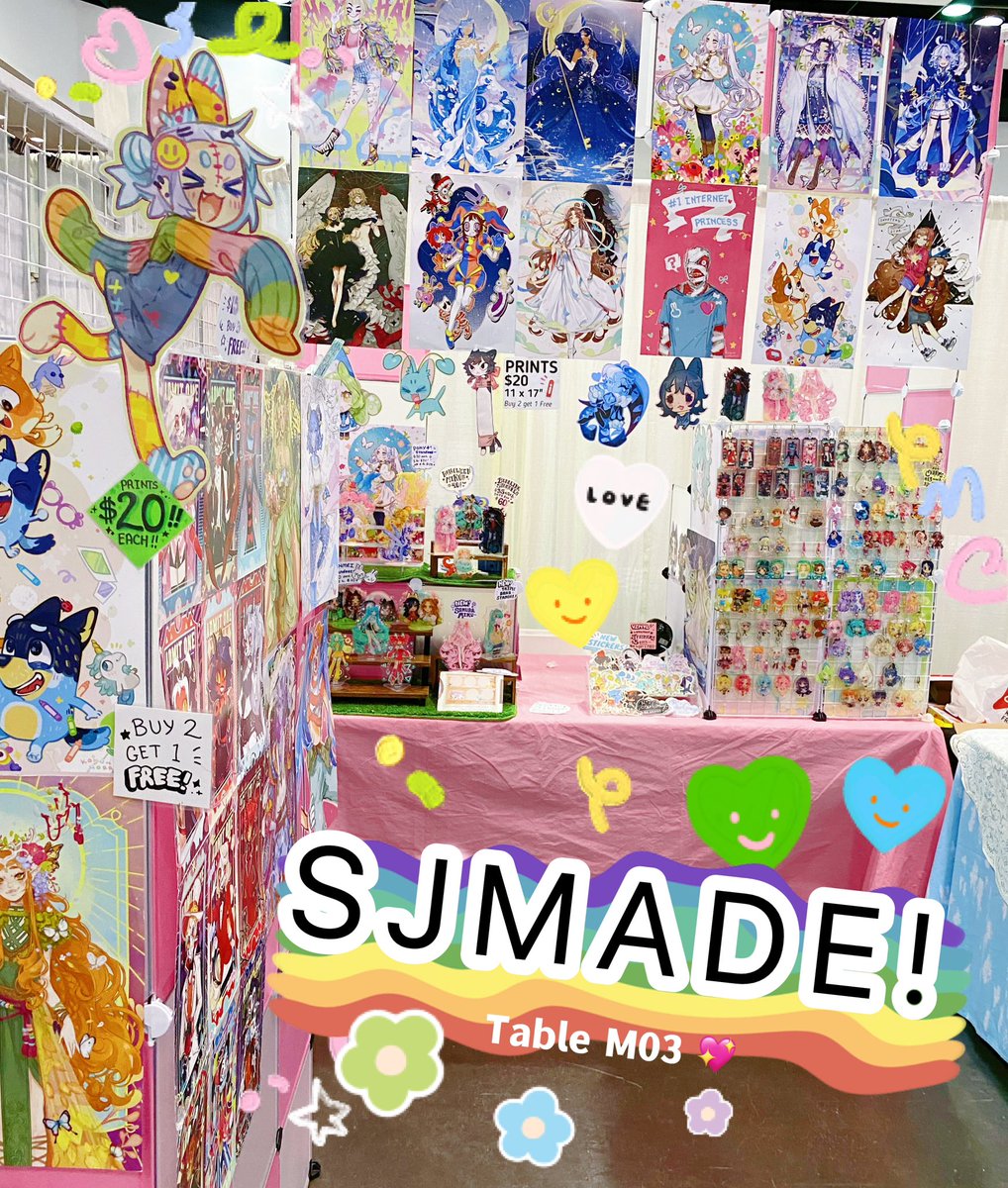 KomunHorangi's tweet image. Yayyyy!!! Day 1 of sjmade DONE!!!!
Come say hi tomorrow :DDD