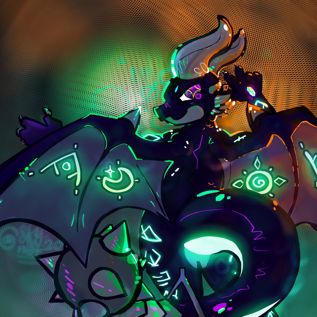 first time ive properly tried rendering!!! also first comm art!!! hello ^_^