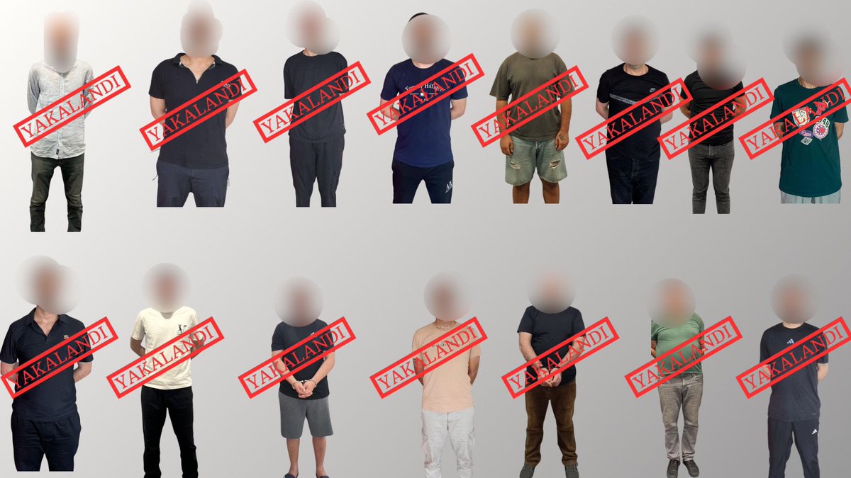 🟥 Kırmızı Bültenle Aradığımız 14,
❌ Ulusal Seviyede Aradığımız 1 
olmak üzere 15 Suçluyu

GÜRCİSTAN (8), ALMANYA (3), YUNANİSTAN, BELÇİKA ve SIRBİSTAN ve KKTC'den Ülkemize Getirdik.

Bu kabine dönemimizde 407 suçlunun ülkemize iadesini sağladık. Enselerindeyiz, Bizden