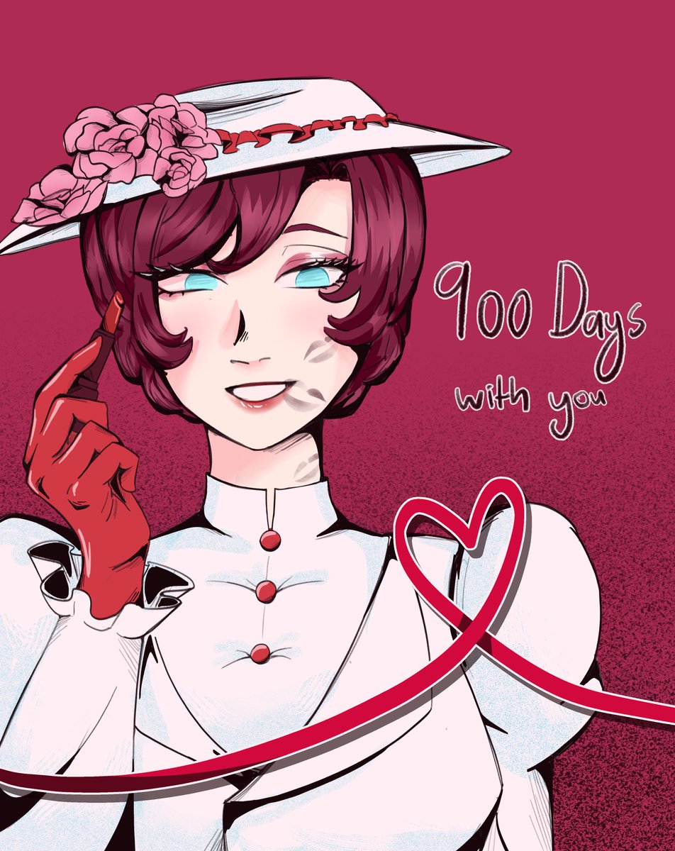 aiyasspace's tweet photo. [🐉💐, oc x canon] 

900 days with you ❤️ #twst_OC #twst夢 #twstyume https://t.co/AbNpzmuwpw