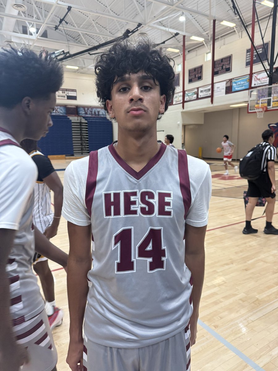 Hani Sidiqui put on a shooting clinic, effortlessly draining threes from all over the floor with textbook mechanics. He stays shot-ready at all times and does a great job relocating without the ball to find open looks.