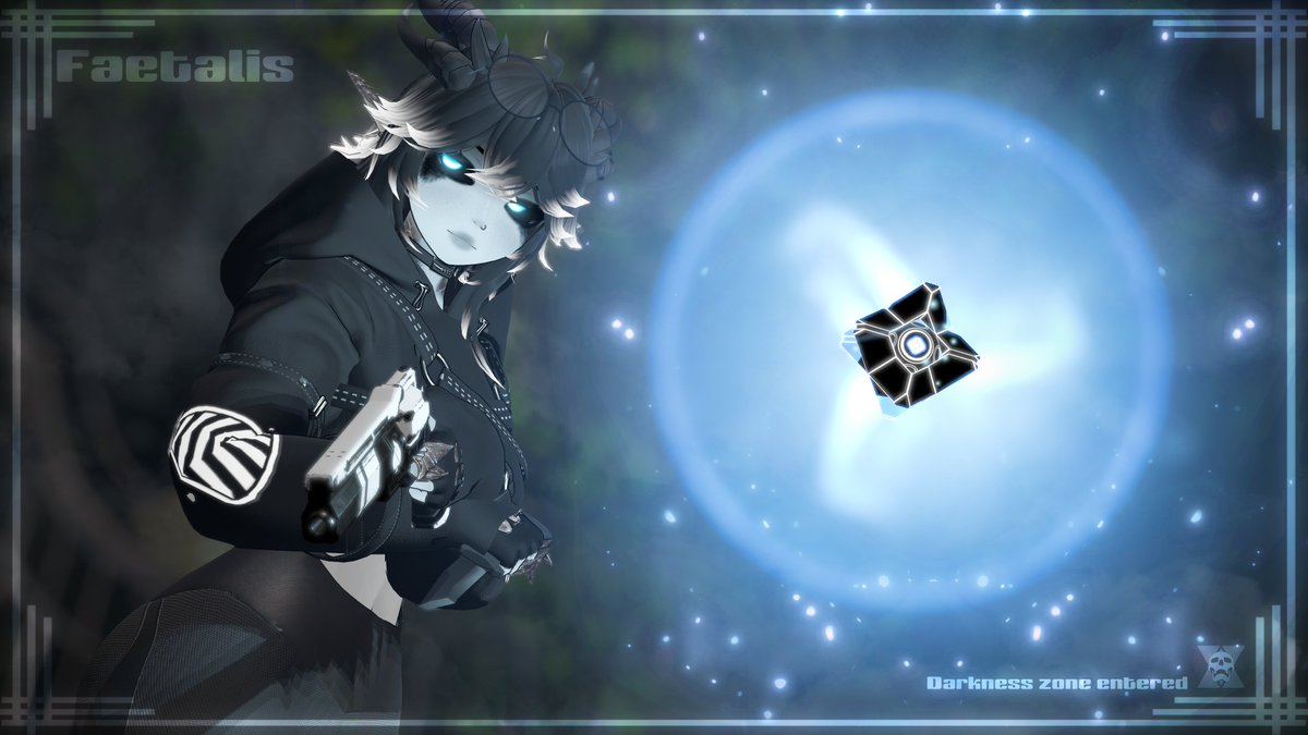 FaetalisVR's tweet image. A light in the dark ✨