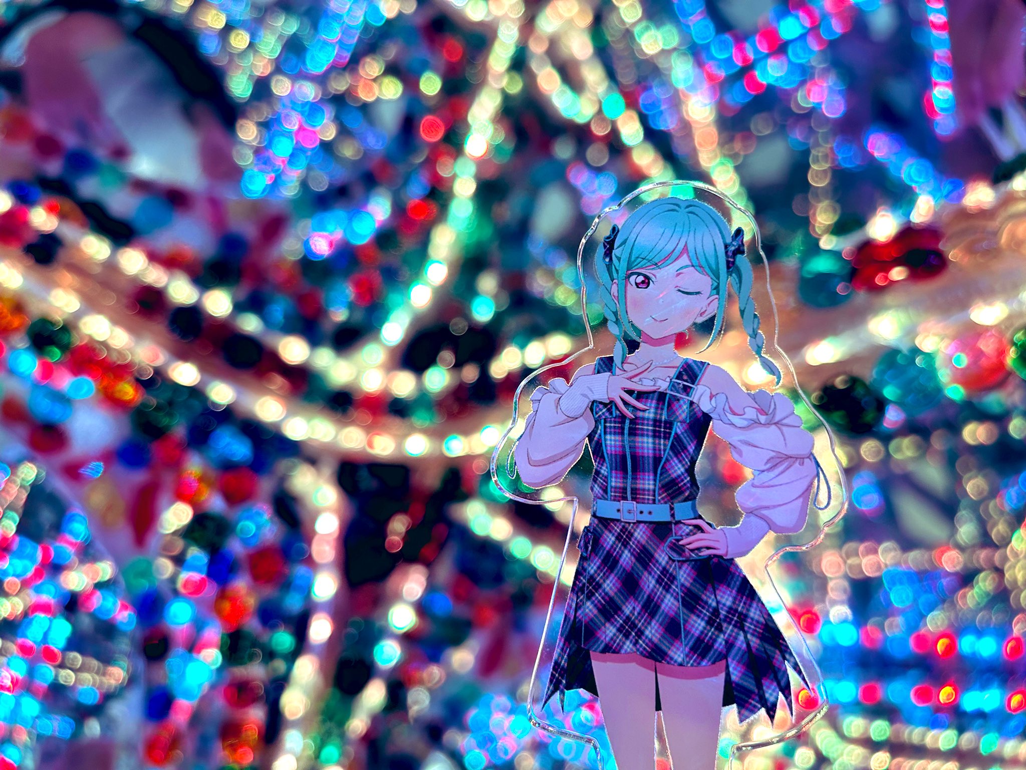 ◇曰く付き・未来の自分の姿が見える万華鏡 フォトスポットのご紹介②📸】 万華鏡の幻想的な写真が撮れる