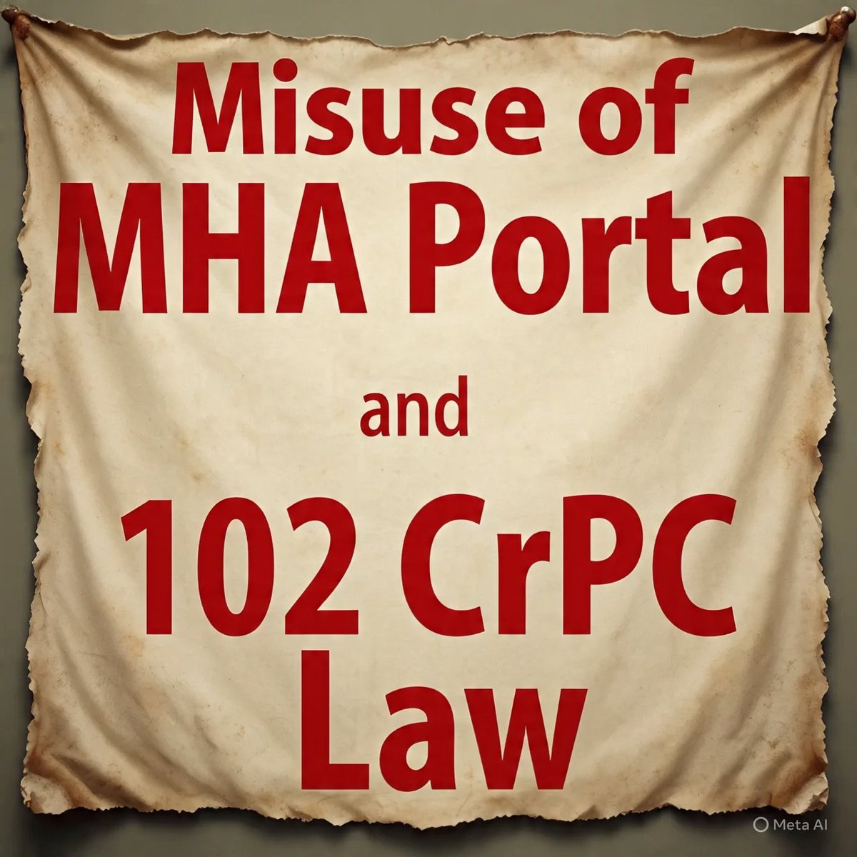 नवंबर 2025 को हम लोग एक पिटीशन फाइल करने जा रहे हैं जो निर्दोष लोगों के बैंक अकाउंट पर अवैध लियन और फ्रीज को रोकने के लिए है। अगर आप भी पीड़ित हैं या पीड़ित हो चुके हैं, तो रीट्वीट करें फॉलो करें