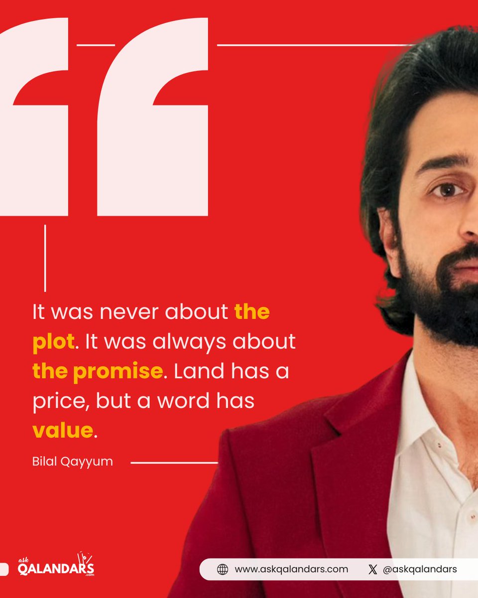 AskQalandars's tweet image. Day 853. Still waiting.
Because it was never about the plot.
It was always about keeping your word.

#AskQalandars #LahoreQalandars #HonorCommitments #bilalkyp #DilSeQalandar