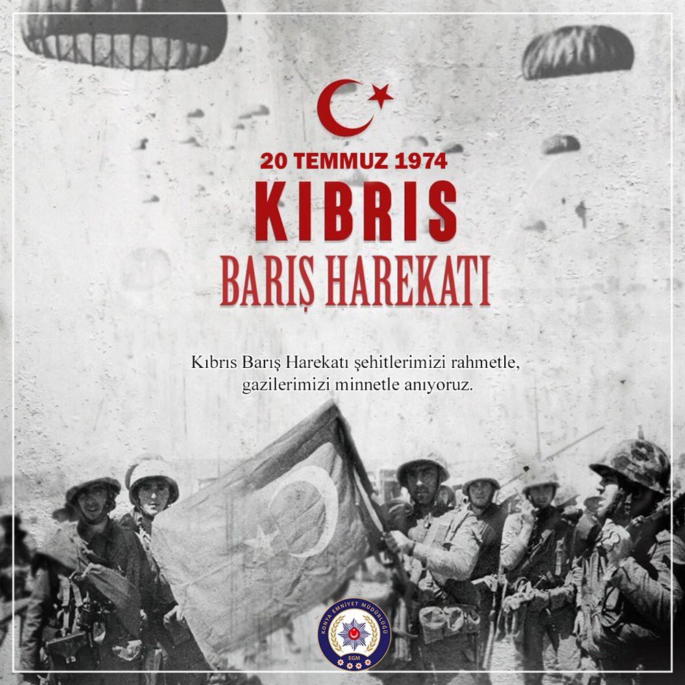 Bir gece ansızın gittik, Kıbrıslı Türklere karşı yapılan soykırımı önce engelledik, sonra da gerektiği gibi Bağımsız KKTC’yi kurduk!

Ayşe tatile bir kere gitti ama onlarca yıldır da mesaide.

Bu mesai sonsuza dek sürecek…

Yaşasın KKTC!