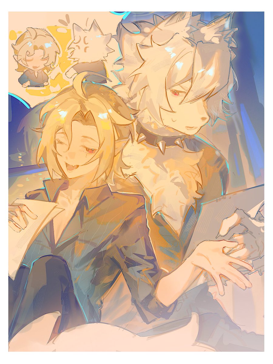 bai_yi27807's tweet image. #ライヒュ #lycahugo #zzzero 
四月