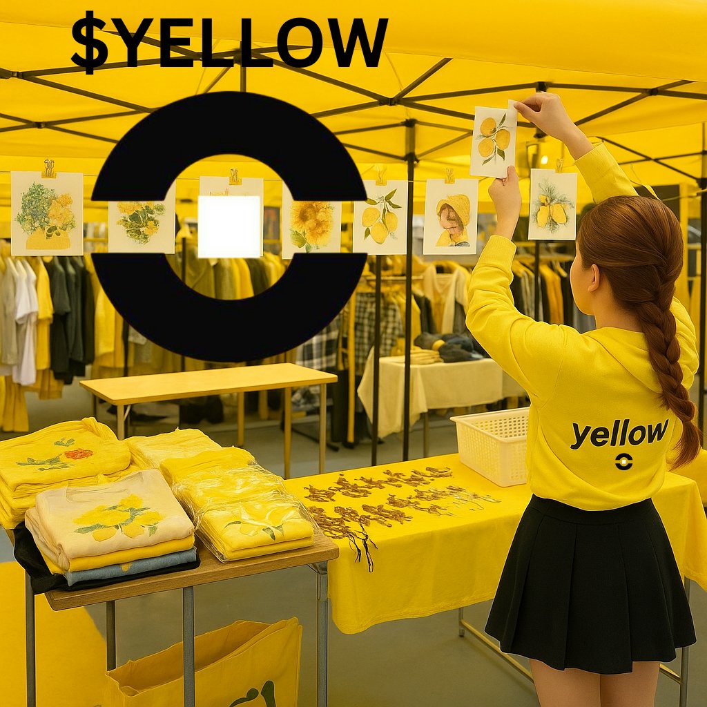 Kelzidrid's tweet image. GM everyone 

Everywhere is @Yellow 

Because $YELLOW IS COMING 

We are Yellow network 🛜 

#YellowProject #CryptoSale