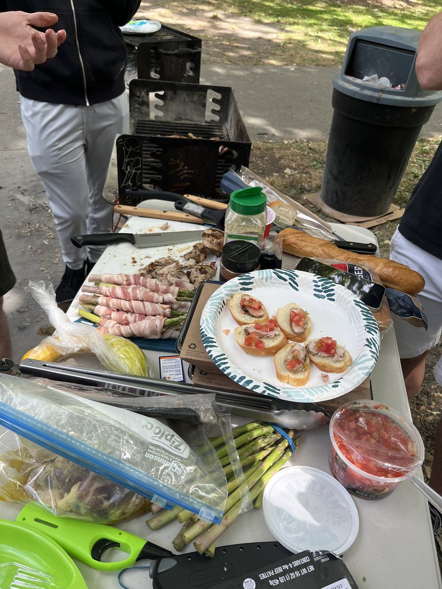 Casually hanging out, then someone hunted and brought cougar meat into the chat. 😳