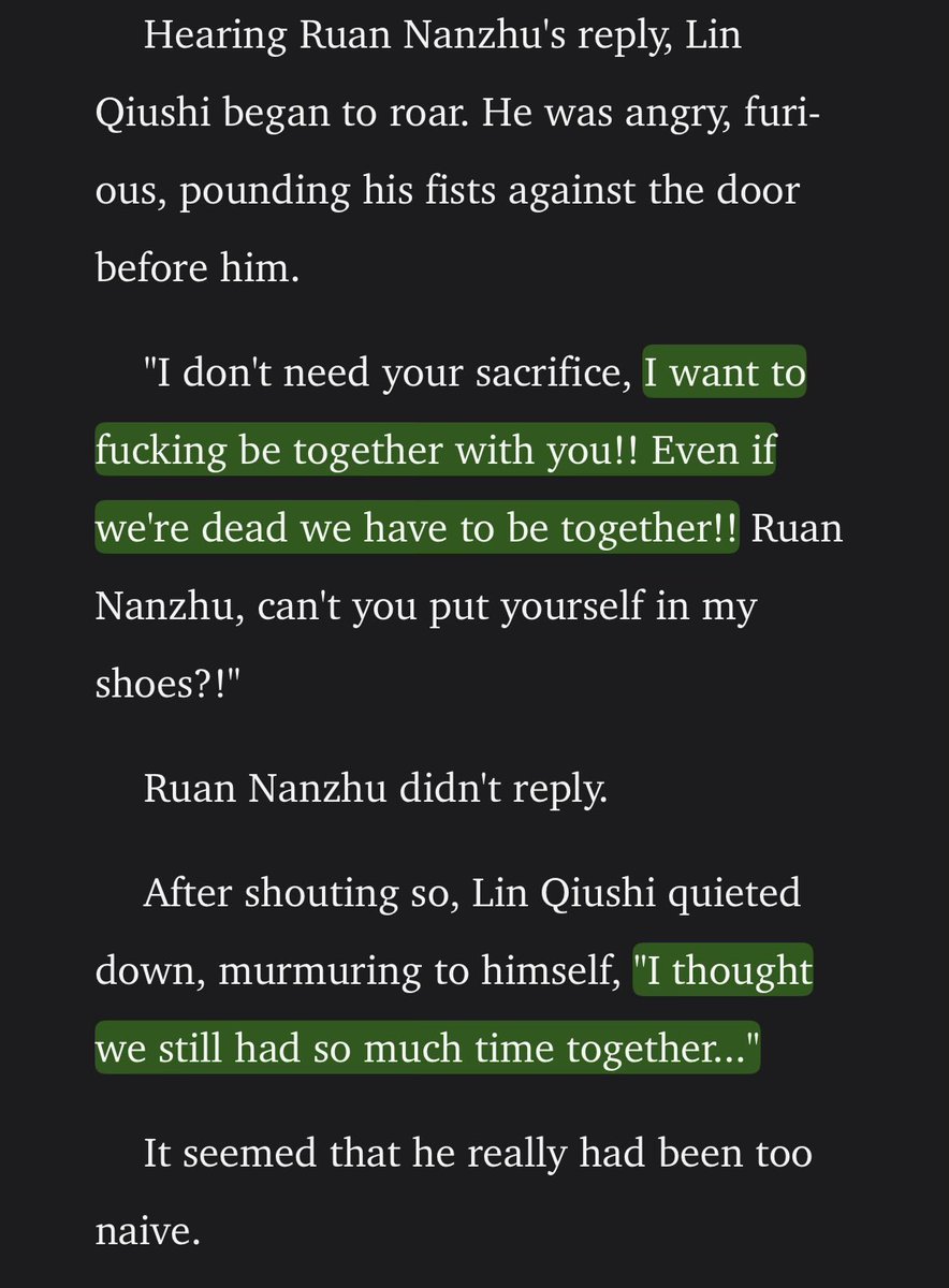 Mmandyy99's tweet photo. “I don’t need your sacrifice” https://t.co/mDV4CHodk7