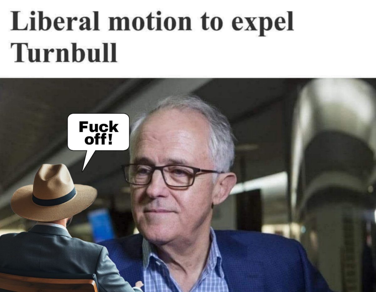 hammerofleft's tweet image. How many support the latest move to boot Malcolm Termite out of the LNP?