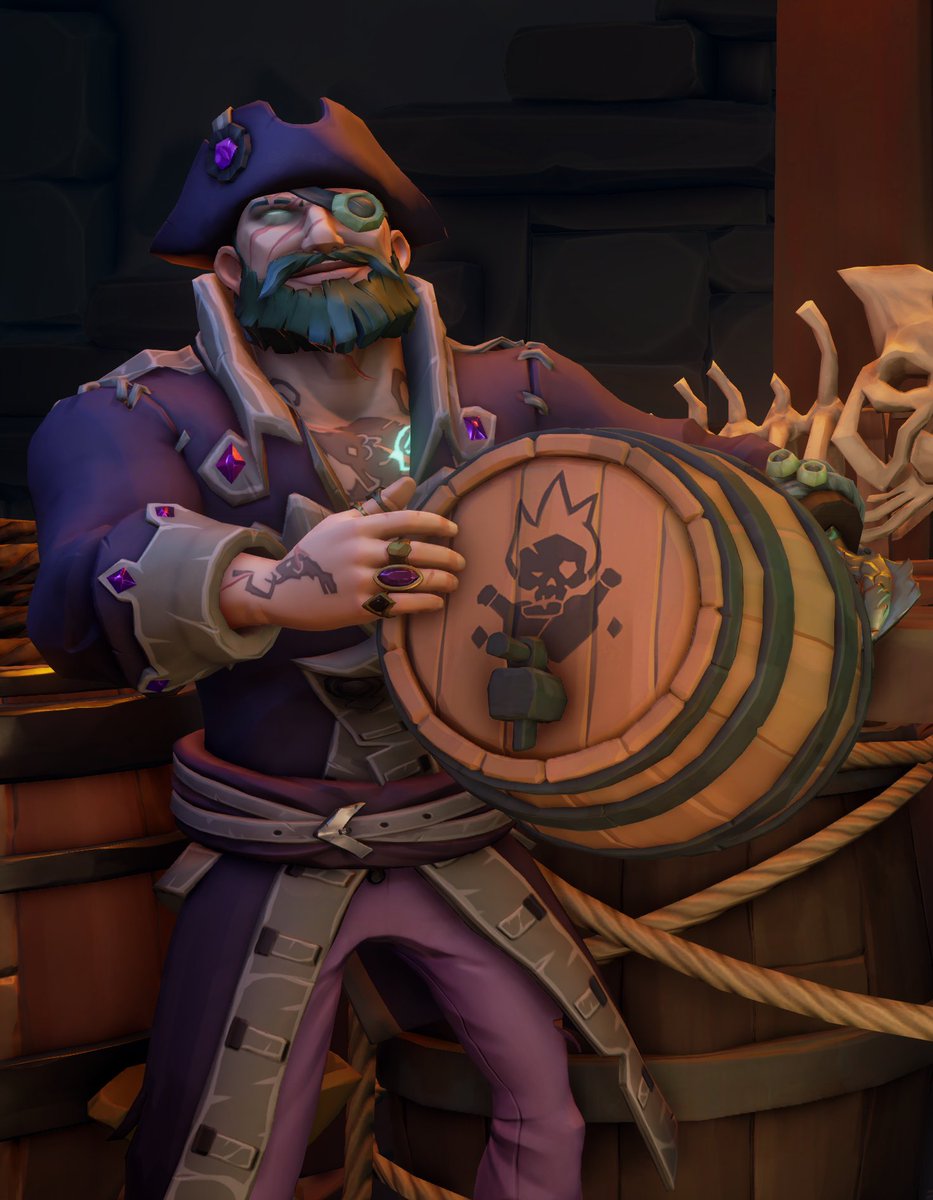 Fishhook Cook (@fishhook_cook) on Twitter photo Amethyst Mercenary set, best twitch drops we've had in awhile! #seaofthieves <a href="/SeaOfThieves/">Sea of Thieves</a> Amethyst Mercenary set, best twitch drops we've had in awhile! #seaofthieves <a href="/SeaOfThieves/">Sea of Thieves</a>