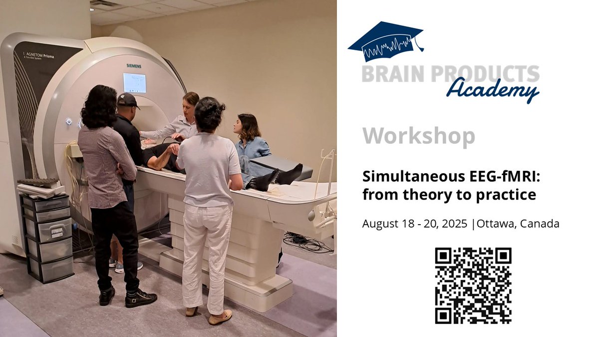 Brain_Products's tweet image. Know someone who wants practical experience with simultaneous EEG-fMRI—including scanner time?
📬 Tag a colleague or share this post!
brainproducts.zohobackstage.eu/EEG-fMRI-Ottaw…
Looking for something else? Check out other upcoming Brain Products Academy workshops:
🔗 brainproducts.com/academy/worksh…