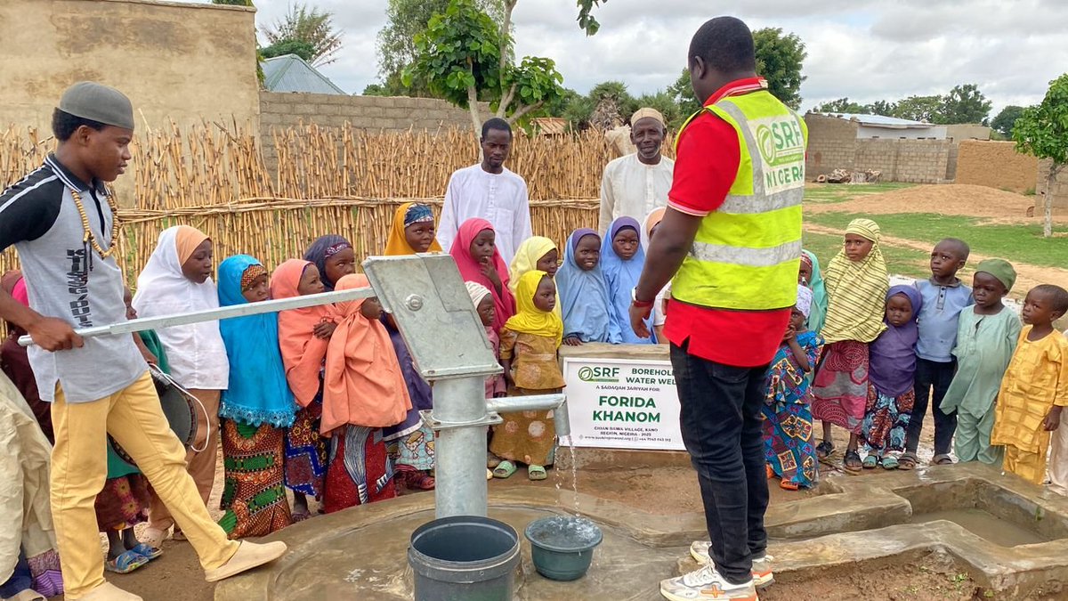 FREE_NG_'s tweet photo. May this life-giving project serve as a lasting source of blessing and a beacon of compassion #SRFImpact #GidanBawaVillage #WaterIsLife #CleanWaterForAll #BoreholeProject #HopeInEveryDrop  #ServingHumanity #AccessToWater https://t.co/H8IcKobDAV