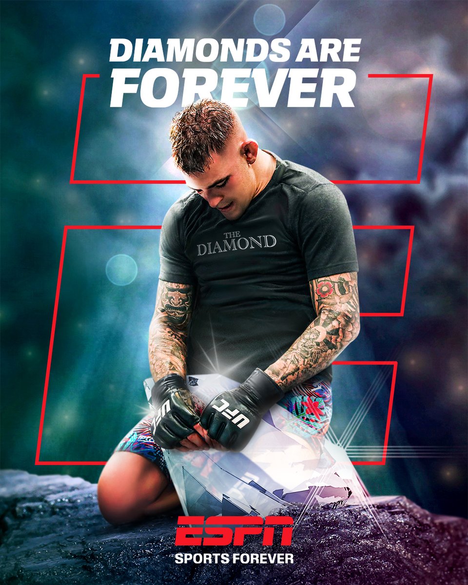 SportsCenter's tweet image. The Diamond and his legacy will last forever 👏
#SportsForever | #UFC318